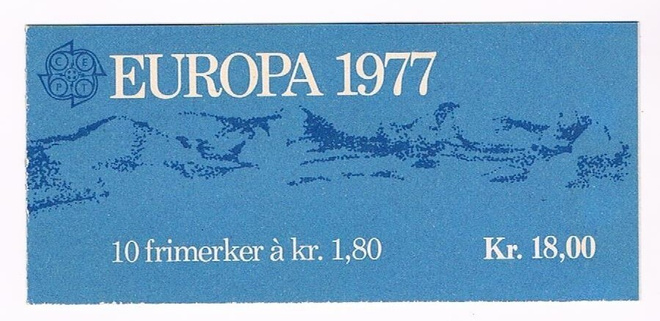Norja 1977 - Europa CEPT ++ vihko 1,80kr