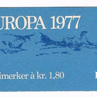 Norja 1977 - Europa CEPT ++ vihko 1,80kr - pikkukuva 1