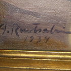 Alfred Ruotsalainen KUKKIA JA HEDELMIÄ öljyväri v.1934 - pikkukuva 5