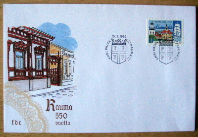 FDC-RAUMA 550 vuotta 27.3.1992 (104)