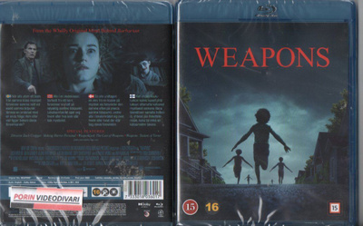 Weapons (19 611) UUSI -FI- BLU-RAY 2025 2h 8min 16 - ikä