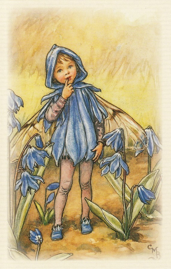 Cicely Mary Barker: Kukkakeijut sinililja scilla