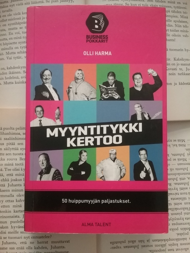 Olli Harma - Myyntitykki kertoo (pokkari)