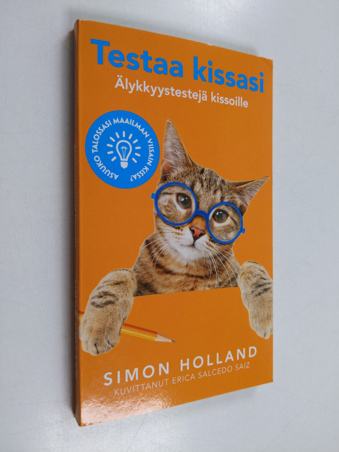 Simon Holland : Testaa kissasi : älykkyystestejä kissoille