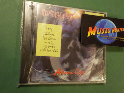DISGUST - ALLOVER COLD VERY RARE CD - UUSI!