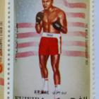 POSTIMERKKI sarja v.1971 Ali-Frazier mestaruusottelu - pikkukuva 2