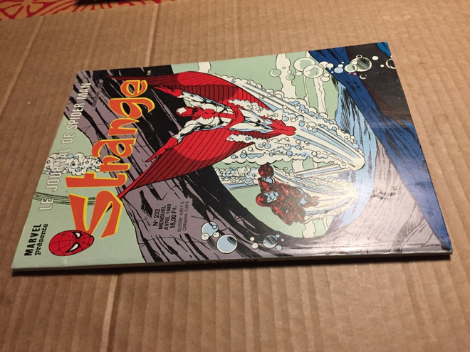 MARVEL PRESENTE STRANGE 232/1989 FRANCE HYVÄ