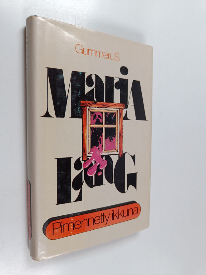 Maria Lang : Pimennetty ikkuna