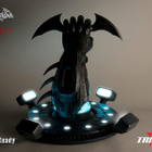 BATMAN TRIFORCE BATRANG DISPLAY - HEAD HUNTER STORE. - pikkukuva 3