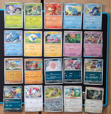 Pokemon kortit 20kpl (#43 Scarlet & Violet base set)