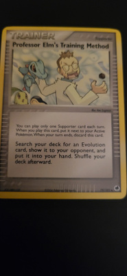 Professor Elm's Training Method 79/101 Ex Dragon Frontiers