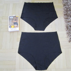 Naisten alushousut Softer days high waist 2pack, musta - pikkukuva 5