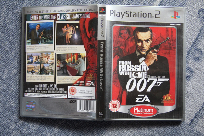 PS2 : 007 From Russia With Love - rare platinum