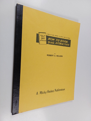 Robert A. Nelson : How to book your attraction