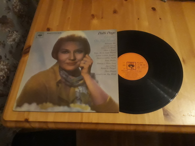 Patti Page : Gentle On My Mind lp orig 1968 Aus