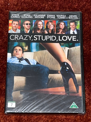 CRAZY STUPID LOVE - DVD - UUSI