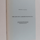 Heikki Kirkinen ym. : The life of St. Arsenii of Konevitsa - pikkukuva 1