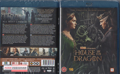 House Of The Dragon 2 Kausi (84 647) UUSI -FI- BLU-RAY nordi