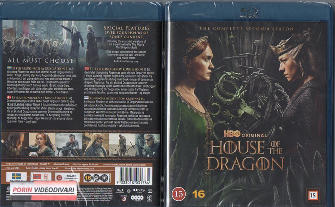House Of The Dragon 2 Kausi	(84 647)	UUSI	-FI-	BLU-RAY	nordi