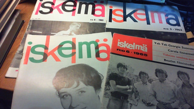 Iskelmä -lehtiä 1960-1965 4kpl.