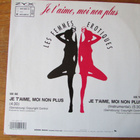 Les Femmes Erotiques – Je T'aime, Moi Non Plus (RARE 12") - pikkukuva 3