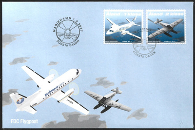 FDC Åland 2007  Postilento  LaPe ÅL 276-277