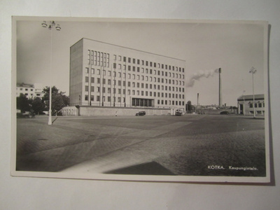 VANHA Postikortti Kotka 1950-l Alkup.Mallikappale