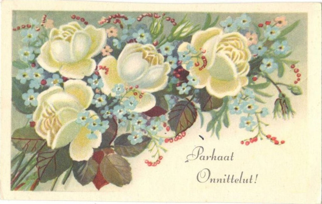 kortti **/° Kojine Elena Kukka puutarhasta - erilaisia