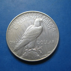 USA 1 dollar hopearaha Peace Dollar - 1923 - pikkukuva 2