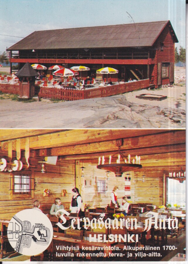 Helsinki, Tervasaaren Aitta. sommitelmakortti ,  e167
