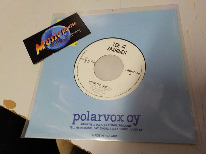 TEE JII SAARINEN - DUVA DU VADI M-/M- PROMO 7'' SINGLE