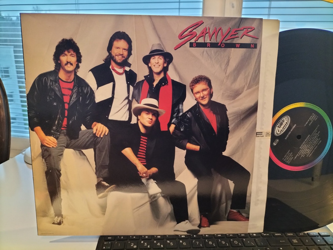 SAWYER BROWN, Sawyer Brown, LP EEC -85 UPEA KUNTO !!