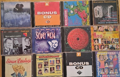 CD paketti 29kpl Kotimaisia kokoelmia Rock,Pop,Iskelmä