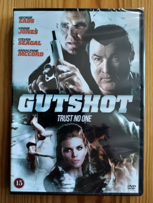Steven Seagal: Gutshot (2014, UUSI DVD)
