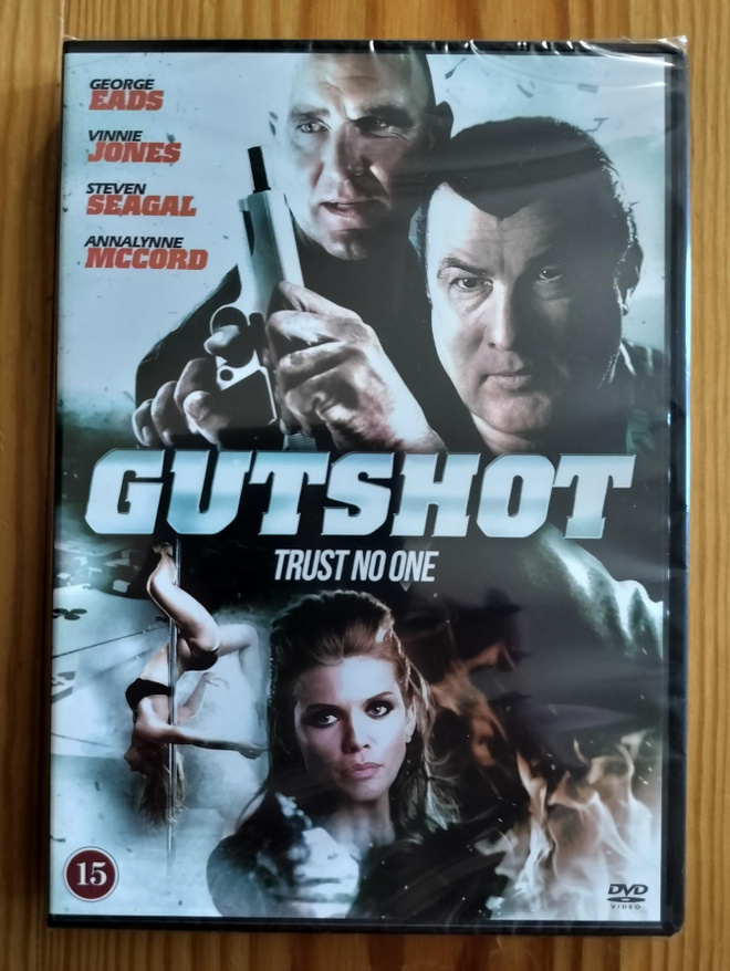 Steven Seagal: Gutshot (2014, UUSI DVD)