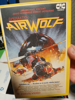 Airwolf vhs