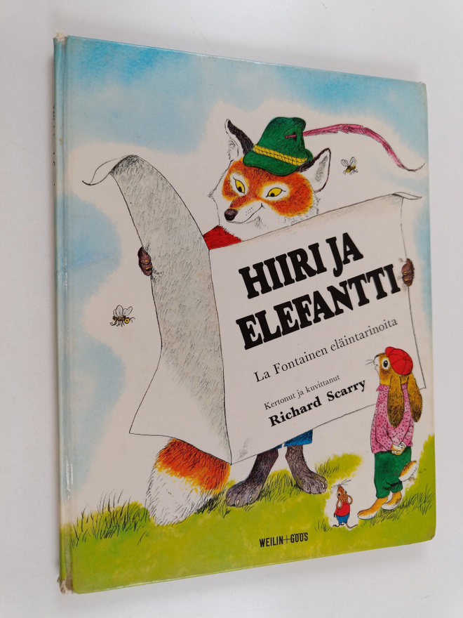 Richard Scarry : Hiiri ja elefantti : La Fontainen eläint...