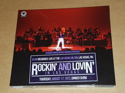 ELVIS PRESLEY:ROCKIN AND LOVIN IN LAS VEGAS CD