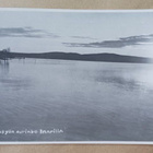 Inari, juhannusyön aurinko Inarilla, vanha vkpk, ei p. - pikkukuva 1