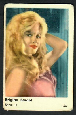 Keräilykuva - Brigitte Bardot Serie U 166