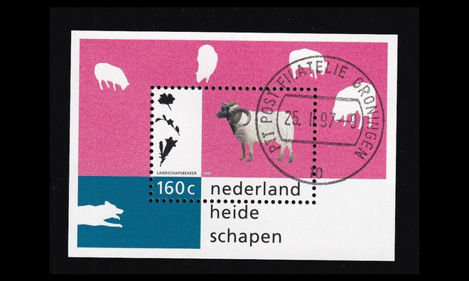 Alankomaat 1610BL51 o Kotieläimiä (1997)