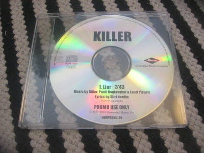 Killer - Liar (promo cds)
