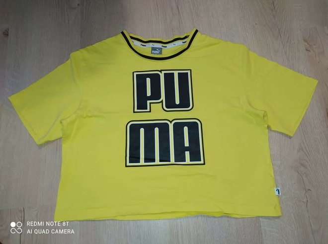Puman lyhyt t paita kokoa S