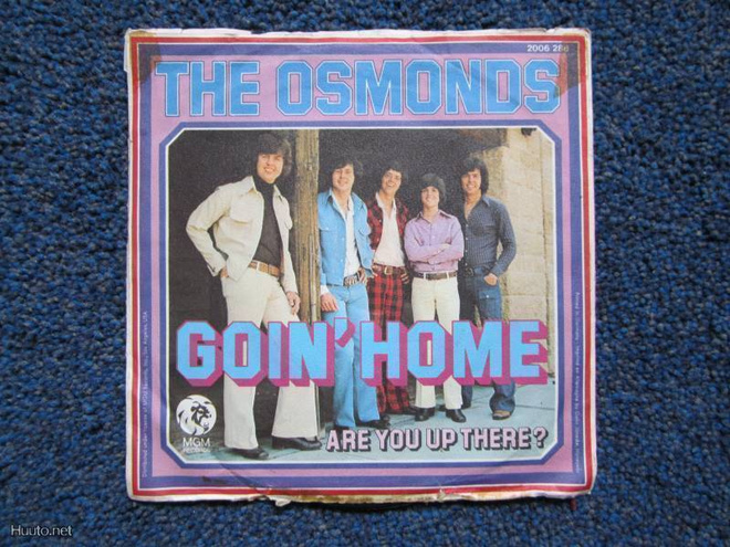 VINYYLISINGLE THE OSMONDS GOIN HOME 1973