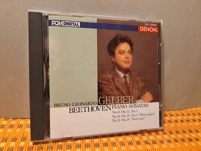 Beethoven:Sonatas for piano Vol.2-Bruno-Leonardo Gelber CD