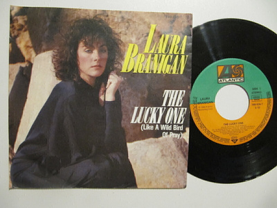 Laura Branigan The Lucky One 7" sinkku