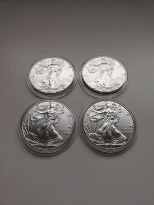 4 kpl American Eagle 2020 1 oz