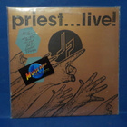 JUDAS PRIEST - PRIEST LIVE EX-/EX- CAN -87 MAY 1ST PRESS 2LP - pikkukuva 1