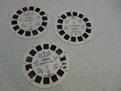 VIEW-MASTER  KIEKOT  3 kpl , HERCULES - Disneys
