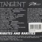 Tangent – Tributes And Rarities Cd Uk 1998 - pikkukuva 2